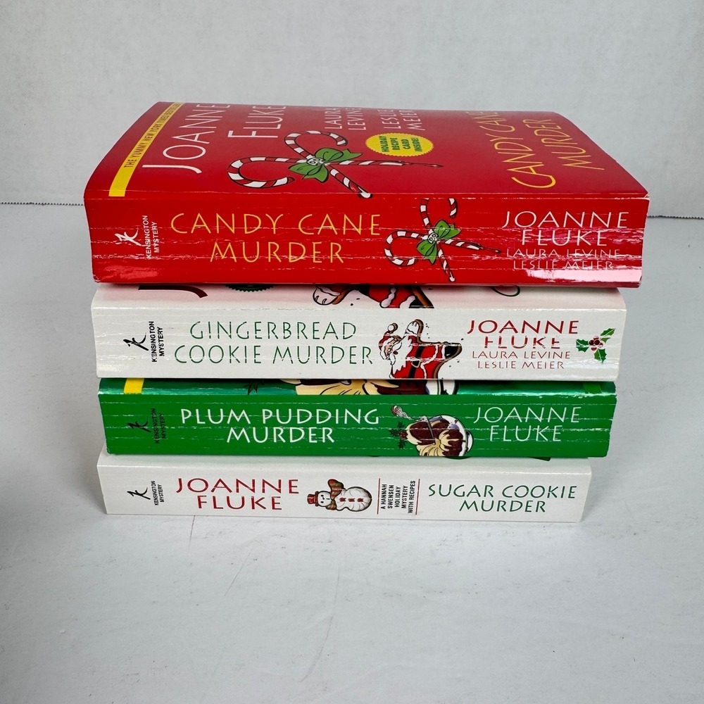 Candy Cane Murder Fluke Levine Meier 2007 1st‎ Mass Market Paperback Holiday